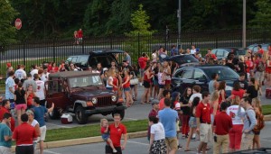 Cardinal tailgate for the Football Home opener against McDaniel.