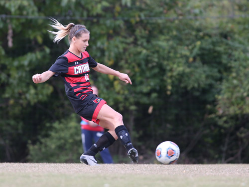 CUA Soccer Landmark Conference Playoff Action
