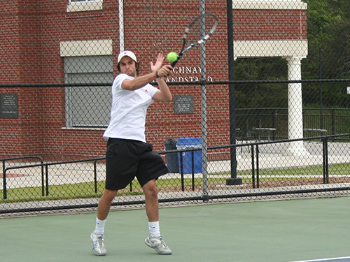 Men’s Tennis Gets a Needed Conference Win