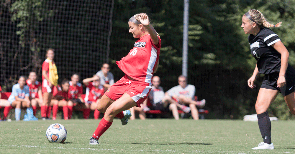 Women’s Soccer Scores Late to Defeat Frostburg, 2-1